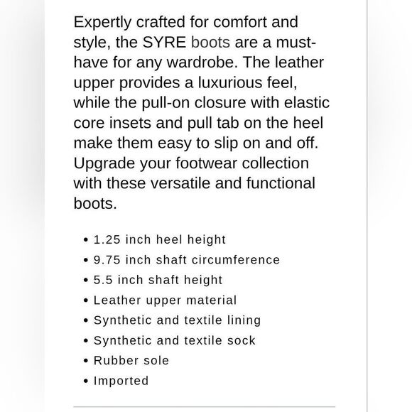 Steve Madden Black Leather Boots - Picture 9 of 9